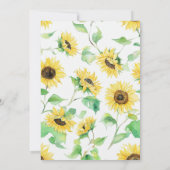 Derby Party Invitation – Floral Horse Head with S 招待状 (裏面)