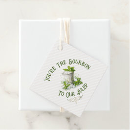 Derby Party You're The Bourbon To Our Julep Cute フェイバータグ