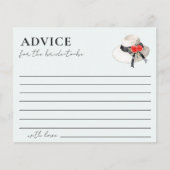 Derby Style Hat Roses Bridal Shower Advice (正面)