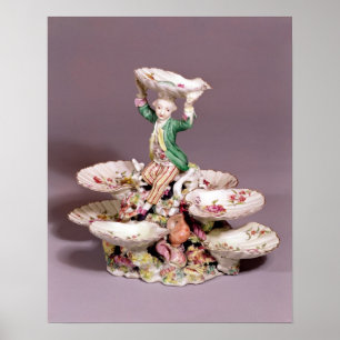 Derby table centrepiece, 1760-65 ポスター