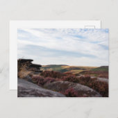 DerbyshireのPeak Districtで表示 ポストカード (正面/裏面)