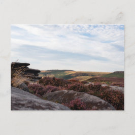 DerbyshireのPeak Districtで表示 ポストカード