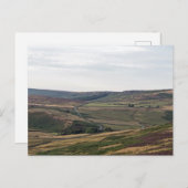 DerbyshireのPeak Districtで表示 ポストカード (正面/裏面)