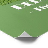 Derbyshire Peak District 1920年代レトロスタイルポスター ポスター (角)