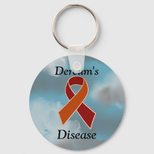 Dercumの病気の認識度のリボンKeychain キーホルダー