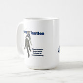 Derechoのマグ2の側面 コーヒーマグカップ (正面左)