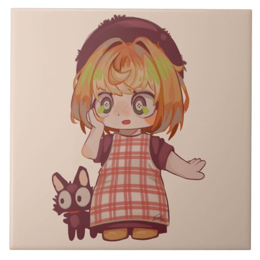 Deretjie Chibi  タイル (正面)