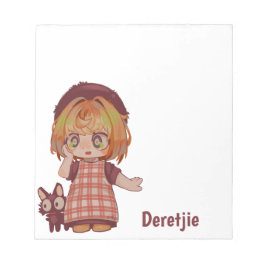 Deretjie Spakenburg chibi ノートパッド
