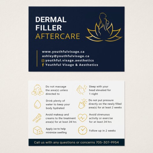Dermal Filler  (正面&裏面)