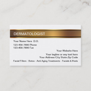 Dermatologistの名刺 名刺