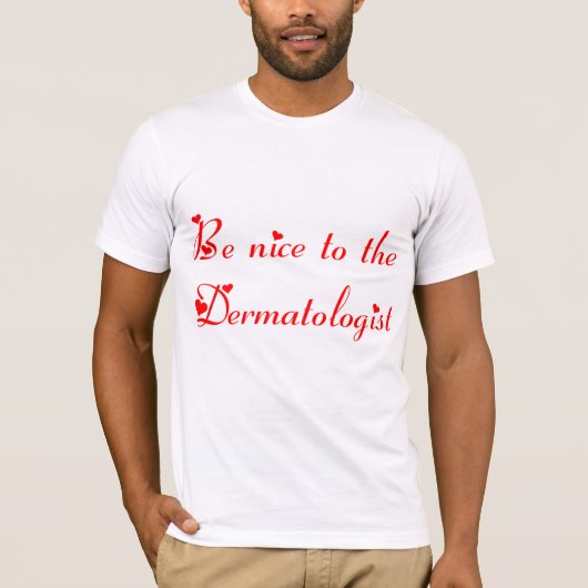 DermatologistのTシャツ Tシャツ (正面)