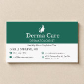 Dermatologist Office Skin Care Icon 名刺