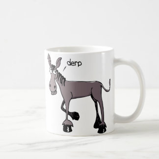 Derpのろばのおもしろいなコーヒー・マグ コーヒーマグカップ