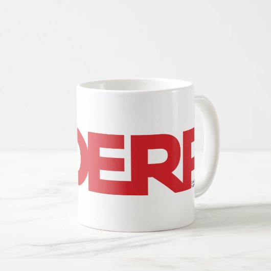 Derpのコーギーのマグ コーヒーマグカップ (正面右)