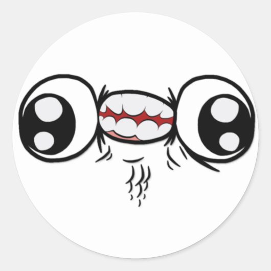 Derpスタンプ ラウンドシール (正面)