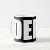 DERP コーヒーマグカップ (正面左)