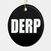 DERP セラミックオーナメント (左)