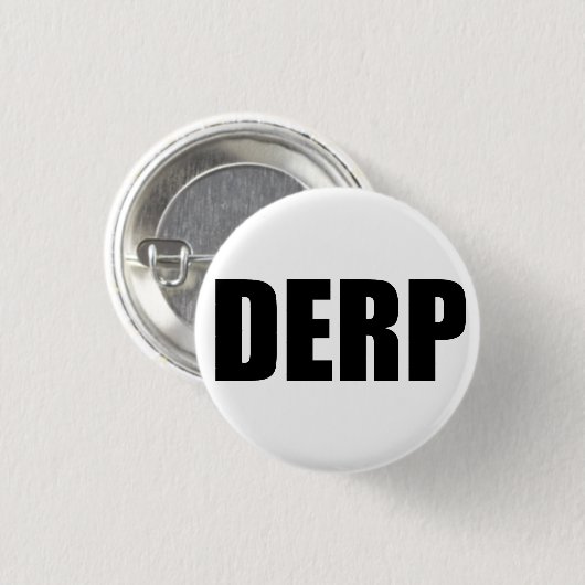 DERP 缶バッジ (正面&裏面)