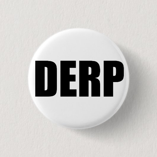 DERP 缶バッジ (正面)