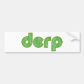 Derp 2 バンパーステッカー (正面)
