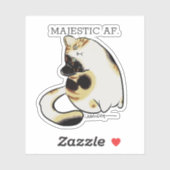 Derp cats Calico cat シール (シート)