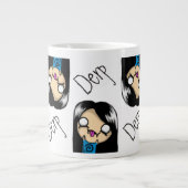 Derp Mug – ジャンボ#Teamb3ar ジャンボコーヒーマグカップ (正面)