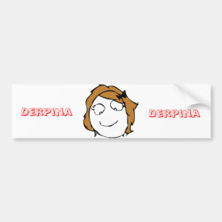 Derpina バンパーステッカー
