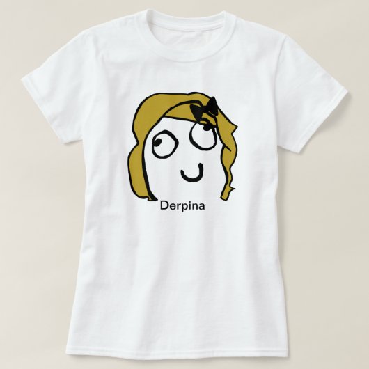Derpina Tシャツ (デザイン正面)