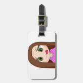 Derpyの誇大宣伝の荷物のラベル ラゲッジタグ (正面縦)