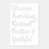 DERPY - A lifestyle. ポストイット (正面)