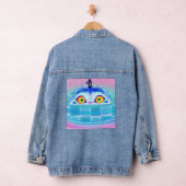 Derpy Tiger K Pop Denim Jacket デニムジャケット (ハンガー)