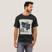 Derrida "Monoligualism" #1 Tee Shirt Tシャツ (正面フル)