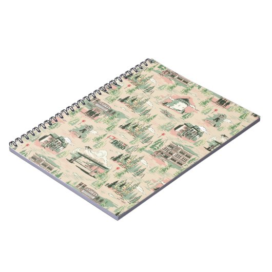 Derry位置パターン ノートブック (左側)