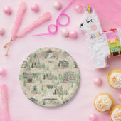 Derry位置パターン ペーパープレート (パーティー)