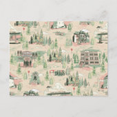 Derry位置パターン ポストカード (正面)