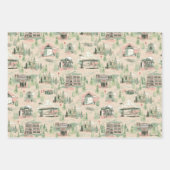 Derry位置パターン ラッピングペーパーシート (正面3)