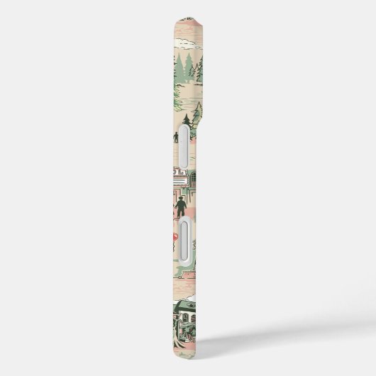 Derry位置パターン Case-Mate iPhoneケース (裏面 / 右)