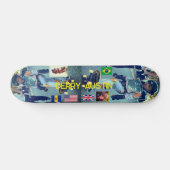 DERRY AUSTIN 7 3/4" スケートボードデッキ (横)