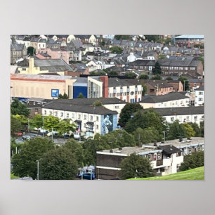 Derry/Londonderry北アイルランド欧州 ポスター