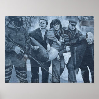 Derry/Londonderry北アイルランド血日曜日 ポスター