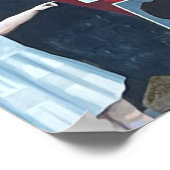 Derry/Londonderry Northern Irelandトラブル ポスター (角)