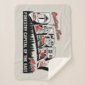 Derry Maineからの挨拶 シェルパブランケット (正面)