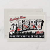 Derry Maineからの挨拶 ポストカード (正面/裏面)