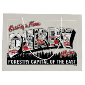 Derry Maineからの挨拶 ラージペーパーバッグ (裏面)