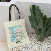 Derry, Northern Ireland City Map Tote Bag トートバッグ