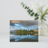 Derwentwaterの反射、Cumbria ポストカード (スタンド正面)