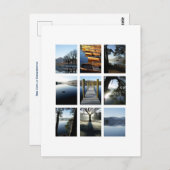 Derwentwaterの9つのビュー – 英国のレイク地区 ポストカード (正面/裏面)