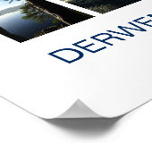 Derwentwaterの9つのビュー – Lake Districtポスター ポスター (角)