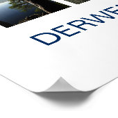 Derwentwaterの9つのビュー – Lake Districtポスター ポスター (角)