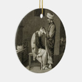 「Desの容積IIの芸術そして貿易からの理容師、 セラミックオーナメント (右)